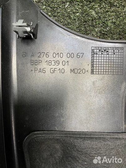 Крышка двигателя на Mercedes-Benz R-Class, W251