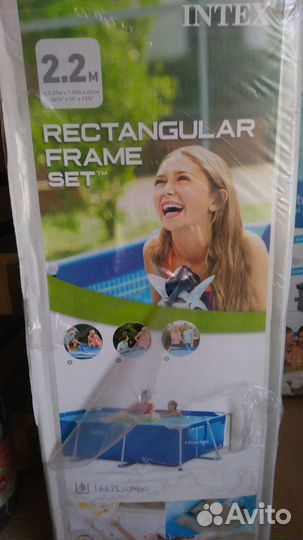 Каркасный бассейн intex