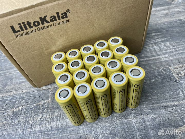 Аккумулятор Liitokala 21700 Li-Ion 5000mAh