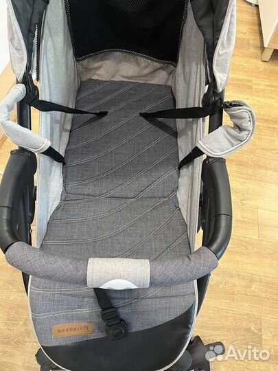 Прогулочная коляска babyhit, с жесткой спинкой