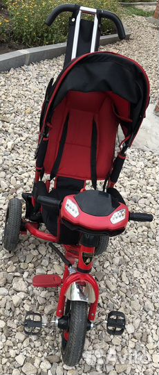 Детский трехколесный велосипед lamborghini