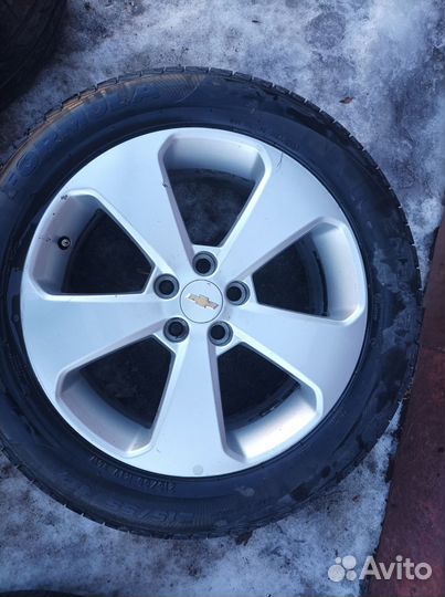 Колеса а сборе на Шевроле Круз