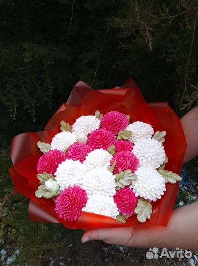 Букет из зефира