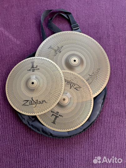 Тарелки тихие Zildjian L80 Low Volume 38