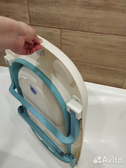 Ванночка для купания складная с термометром