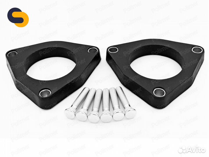 86-15-007/20 - Проставки увеличения клиренса передних стоек dongfeng - полиуретан 20 мм