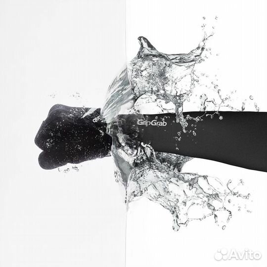 Велоперчатки зимние GripGrab Cloudburst, M, Black