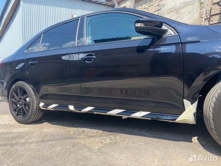 Пороги skoda rapid 2 (2020+)