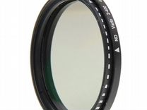 Светофильтр ND vario 49мм 2-400 переменный Новый