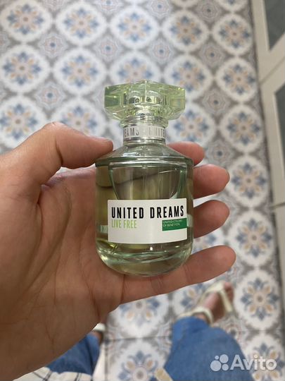 Туалетная вода benetton 50 мл live free