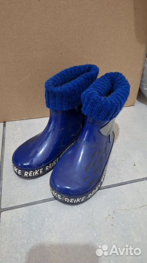 Резиновые сапоги 27 утепленные