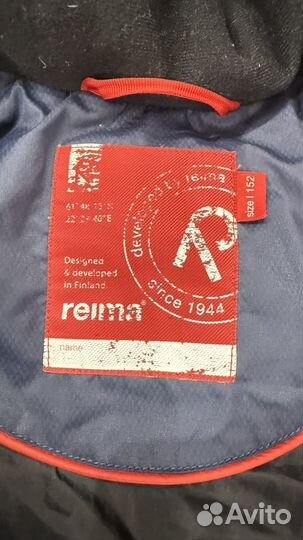 Пуховик парка reima 152