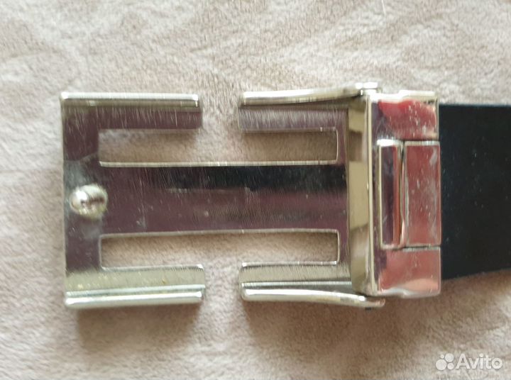 Ремень для джинс piere cardin, кожа, 115 см