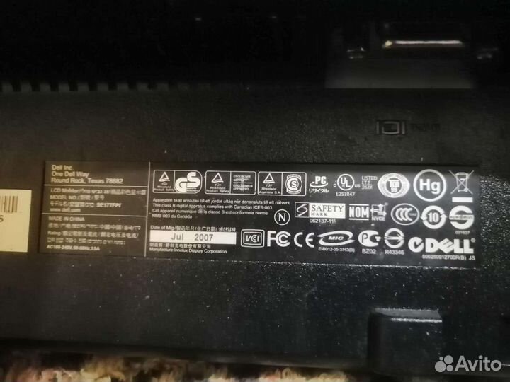 Монитор dell бу