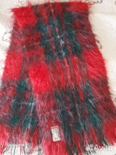 Шарф мохеровый шотландия