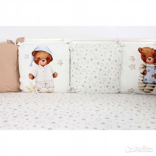 Комплект детского постельного белья 6 предметов