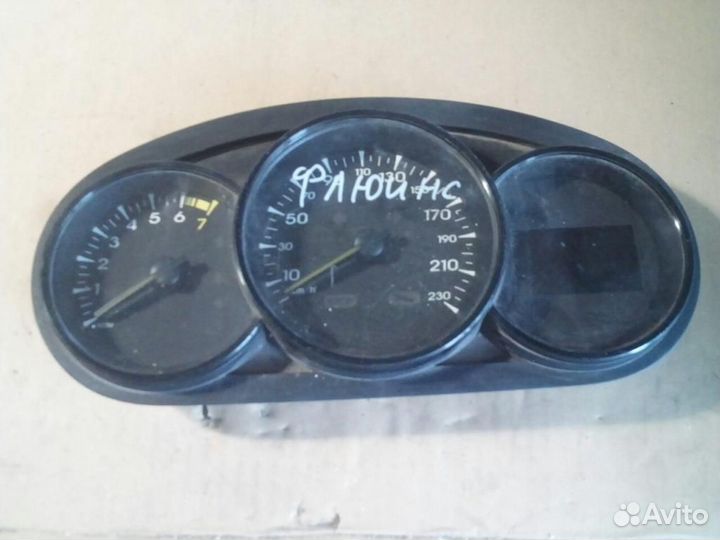 Панель приборов Renault Fluence 2010-2017