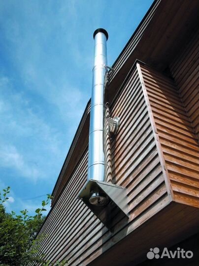 Дымоход 4 м Комплект Диаметр 130х220