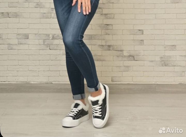 Кеды с мехом