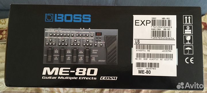 Гитарные процессоры boss ME-80