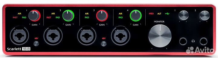 Звуковая карта Focusrite Scarlett 18i8 3rd Gen