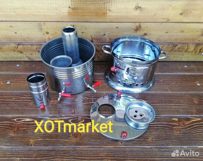 Самовар на дровах