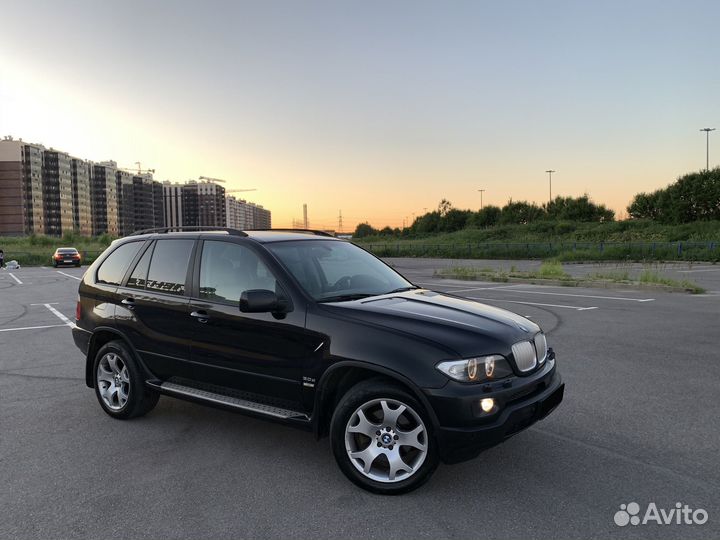 BMW X5 3.0 AT, 2004, 440 000 км