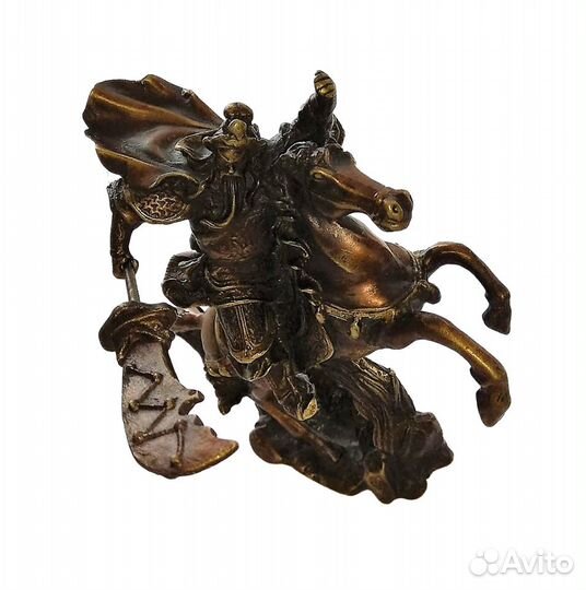 Гуань Юй Китайская Статуэтка из Бронзы RU*01a