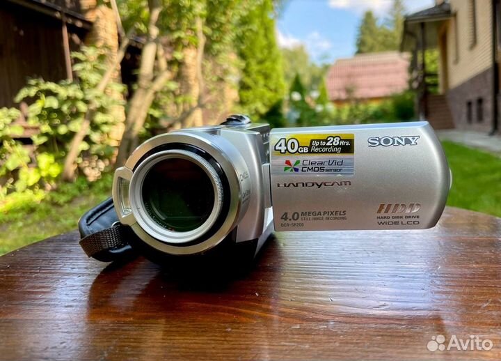 Видеокамера sony handycam dcr-sr200