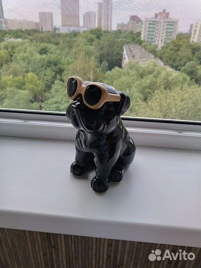 Копилка бульдог