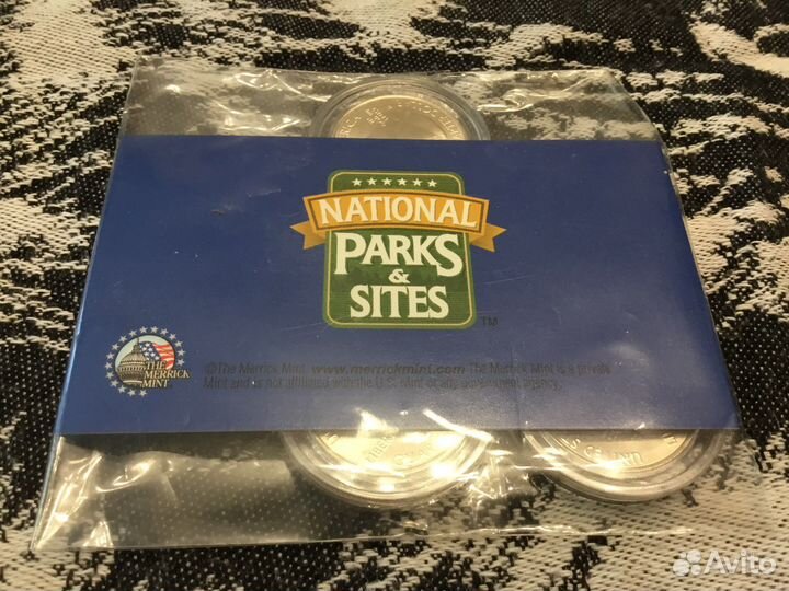 Квотеры США Национальный парк