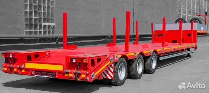 Полуприцеп трал (тяжеловоз) Политранс ТСП 94183, 2023