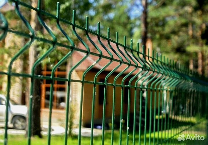 Забор 3D панели 3Д секции