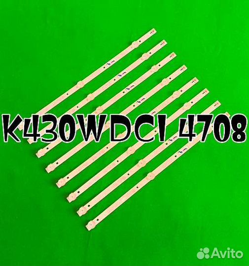 Led подсветка для Philips 43PFS4012/12; 43PFT4002