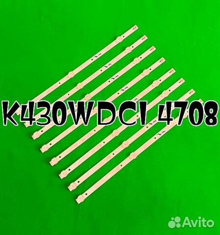 Led подсветка для Philips 43PFS4012/12; 43PFT4002