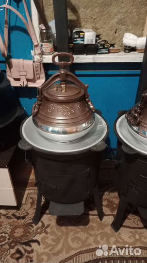 Афганский казан,печи, чугунные казаны, посуда