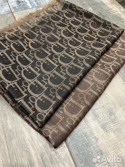 Кашемировый платок шаль Dior разные оттенки