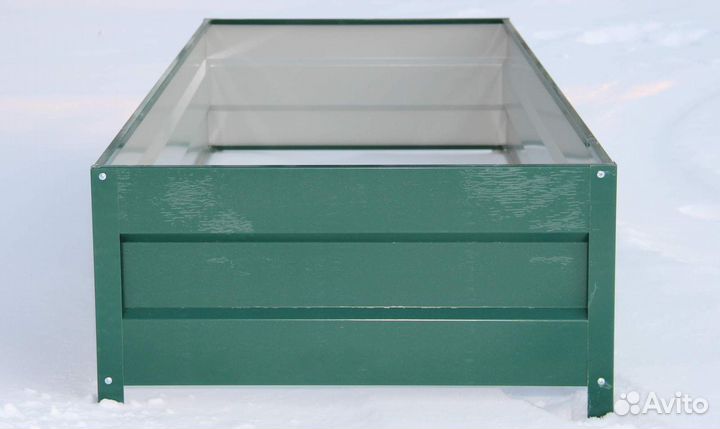 Металлические грядки 2м х 1м высота 230 мм