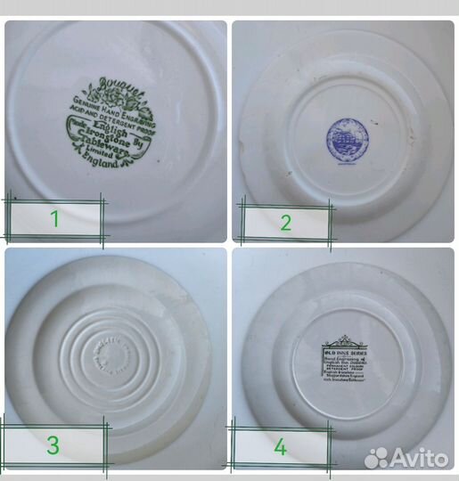 Тарелка декоративная англия