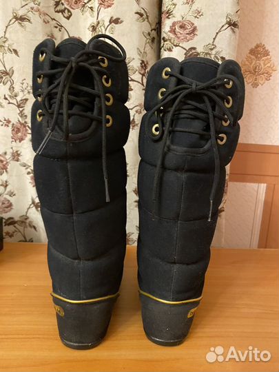 Сапоги натуральная замша зимние р.35,5 Adidas