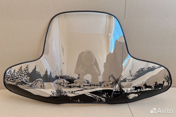Ветровое, лобовое стекло для квадроцикла