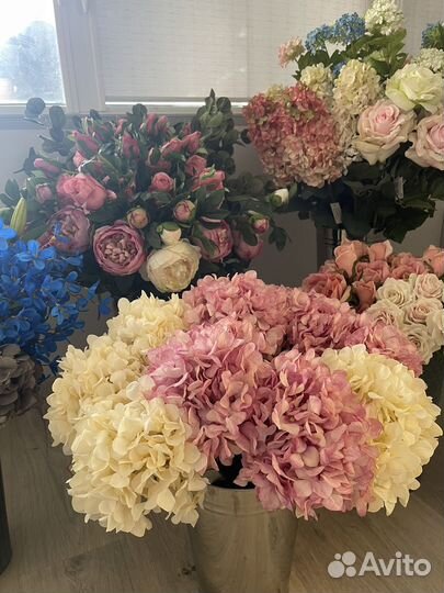 Цветы тскусственные премиум