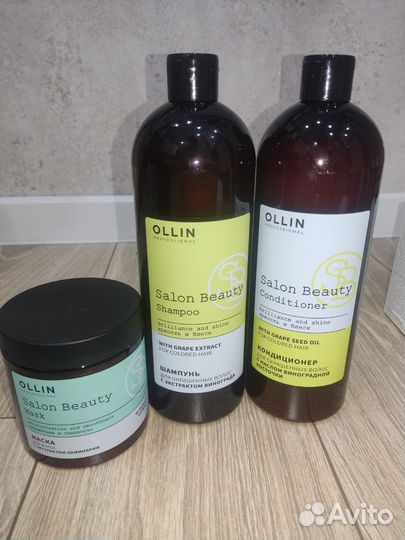 Шампунь бессульфатный, спрей, масло Ollin
