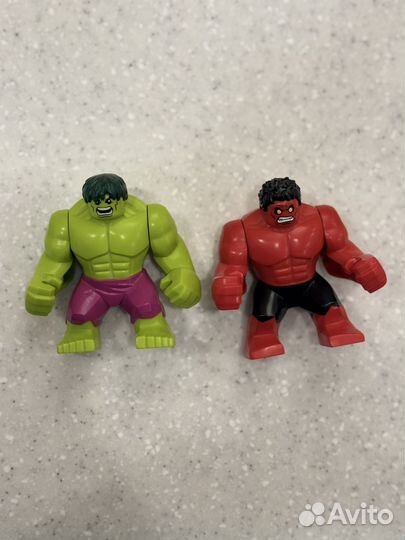 Биг Фигурки Лего Chima и Marvel