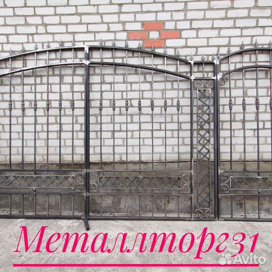 Кованые ворота и калитки