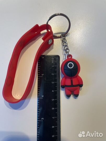 Брелок динозавр дракон игра в кальмара