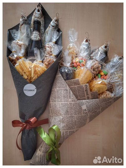 Мужские букеты