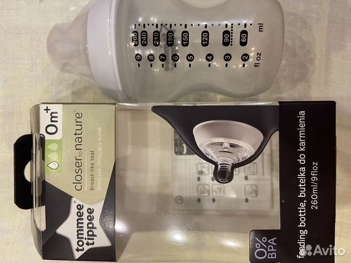 Бутылочка для кормления Tomme tippee