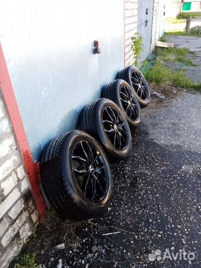 Литые диски с колесами r16