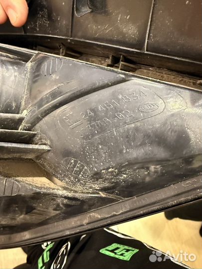 Задние фонари opel астра н